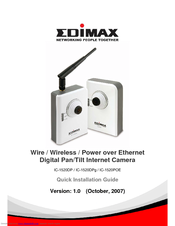 Edimax IC-1520DPg Quick Installation Manual