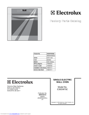 Electrolux E30EW75E Factory Parts Catalog