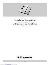 Electrolux EW30EF65G S Installation Instructions Manual
