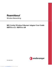 Enterasys RoamAbout RBTSA-AB User Manual