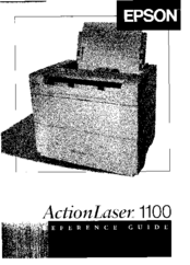 Epson ActionLaser 1100 Reference Manual