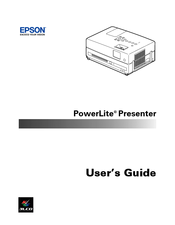 Epson PowerLite Presenter - Projector/DVD Player Combo User Manual