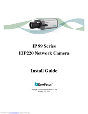 EverFocus IP 99 Series Install Manual