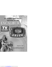 Excalibur TV20 Operating Manual