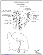 Fender J5 Telecaster Wiring Diagram