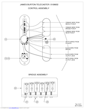 Fender James Burton Telecaster Diagram