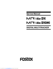 Fostex MR-16HD Service Manual