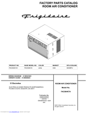 Frigidaire FAC064K7A1 Factory Parts Catalog