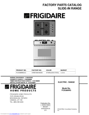 Frigidaire FCS388WG Factory Parts Catalog