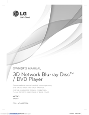 LG BX580 Owner's Manual