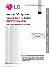 LG URNU07GB1G1 Manual