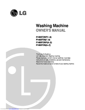 LG F1406TDSP5 Owner's Manual