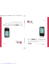 LG Tritan MMBB0339801(1.0) User Manual
