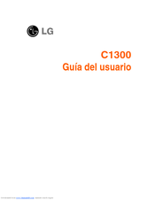 LG C1300A Guía Del Usuario