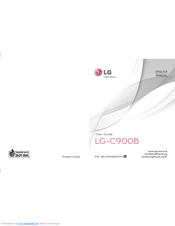 LG C900 User Manual