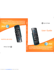 LG CF360 User Manual
