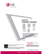 LG 42LF11-UA Owner's Manual