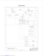 Frigidaire FEF363SGWB Wiring Diagram