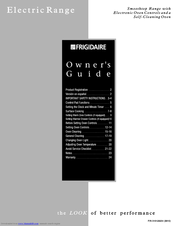 Frigidaire FEF366CGSE Owner's Manual