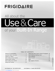 Frigidaire Gallery Premier FGGS3075KW Use & Care Manual