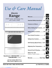 Frigidaire GLEF384HB Use & Care Manual