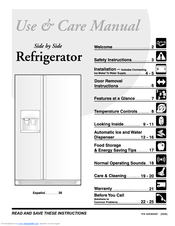 Frigidaire FRS26R2AWG Use & Care Manual
