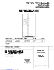 Frigidaire FRS26WGHW0 Factory Parts Catalog