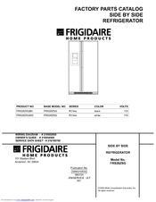 Frigidaire FRS26ZSG Factory Parts Catalog