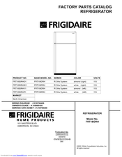 Frigidaire FRT18IDRH Factory Parts Catalog