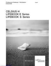 Fujitsu Siemens Computers E8110 - LifeBook - Core 2 Duo 1.66 GHz Easy Manual