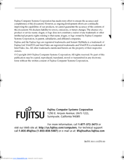 Fujitsu PIXX-NTTN/U3W-XA User Manual
