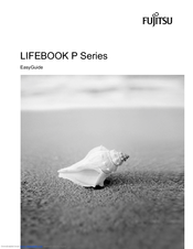 Fujitsu P1620 - LifeBook - Core 2 Duo 1.2 GHz Easy Manual