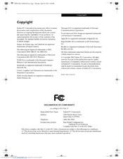 Fujitsu Lifebook P1110 User Manual