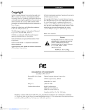 Fujitsu Lifebook T3010D User Manual