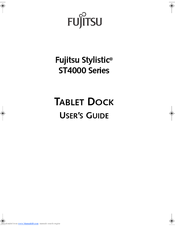 Fujitsu Stylistic 4121 User Manual