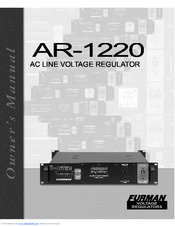 Furman AR-1220 Owner's Manual