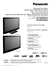 Panasonic Viera TH-65PZ850 Manual De Instrucciones