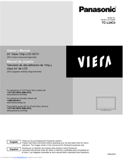 Panasonic Viera TC-L24C3 Owner's Manual