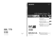 Sony Bravia KDL-20S2020 Operating Instructions Manual