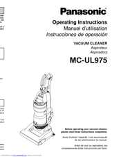 Panasonic MC-UL975 Operating Instructions Manual
