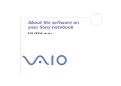Sony Vaio PCG-FX702 Software Manual