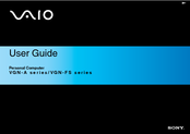 Sony VGN-FS315S User Manual