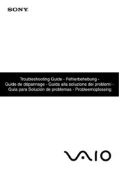 Sony VGN-AR41M Troubleshooting Manual