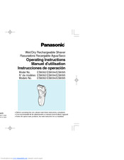 Panasonic ES8092NC Operating Instructions Manual