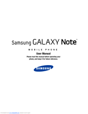 Samsung SGH-I717ZBAATT User Manual