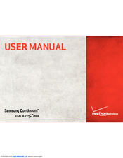 Samsung Continuum SCH-I400 User Manual