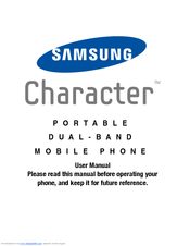 Samsung Character User Manual