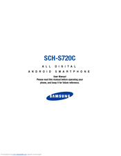 Samsung SCH-S720C User Manual