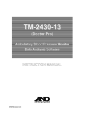 A&D Doctor Pro TM-2430-13 Instruction Manual