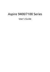 Acer Aspire 7104 User Manual
